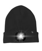LED Mütze Malix schwarz