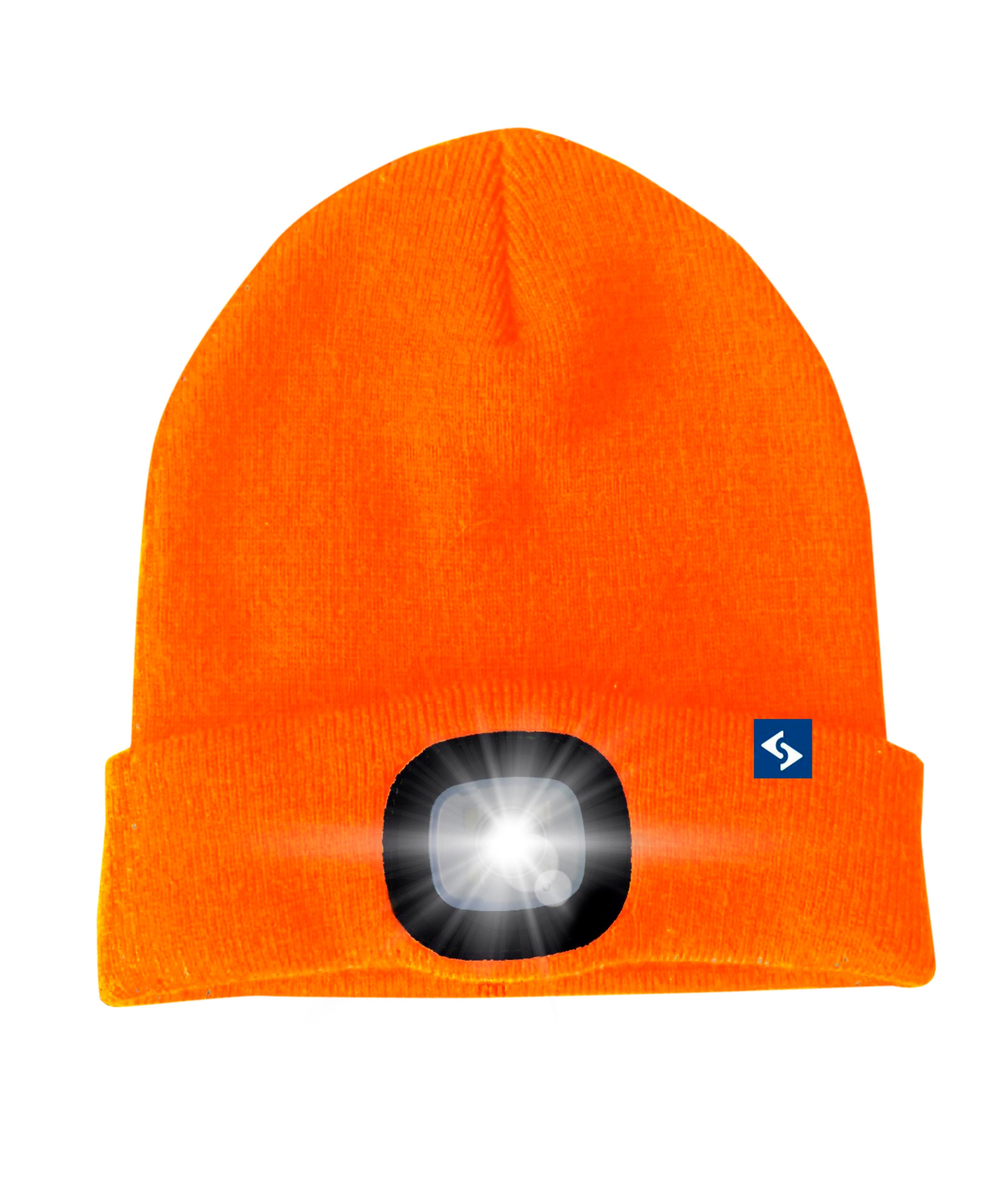 LED Kindermütze Malix orange
