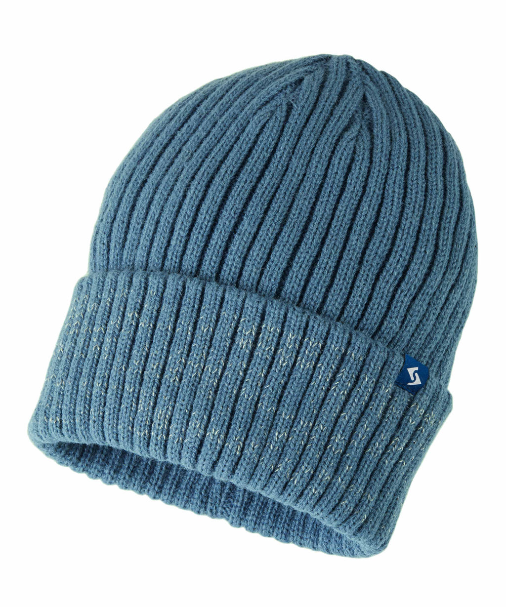 Strickmütze Mürren taubenblau