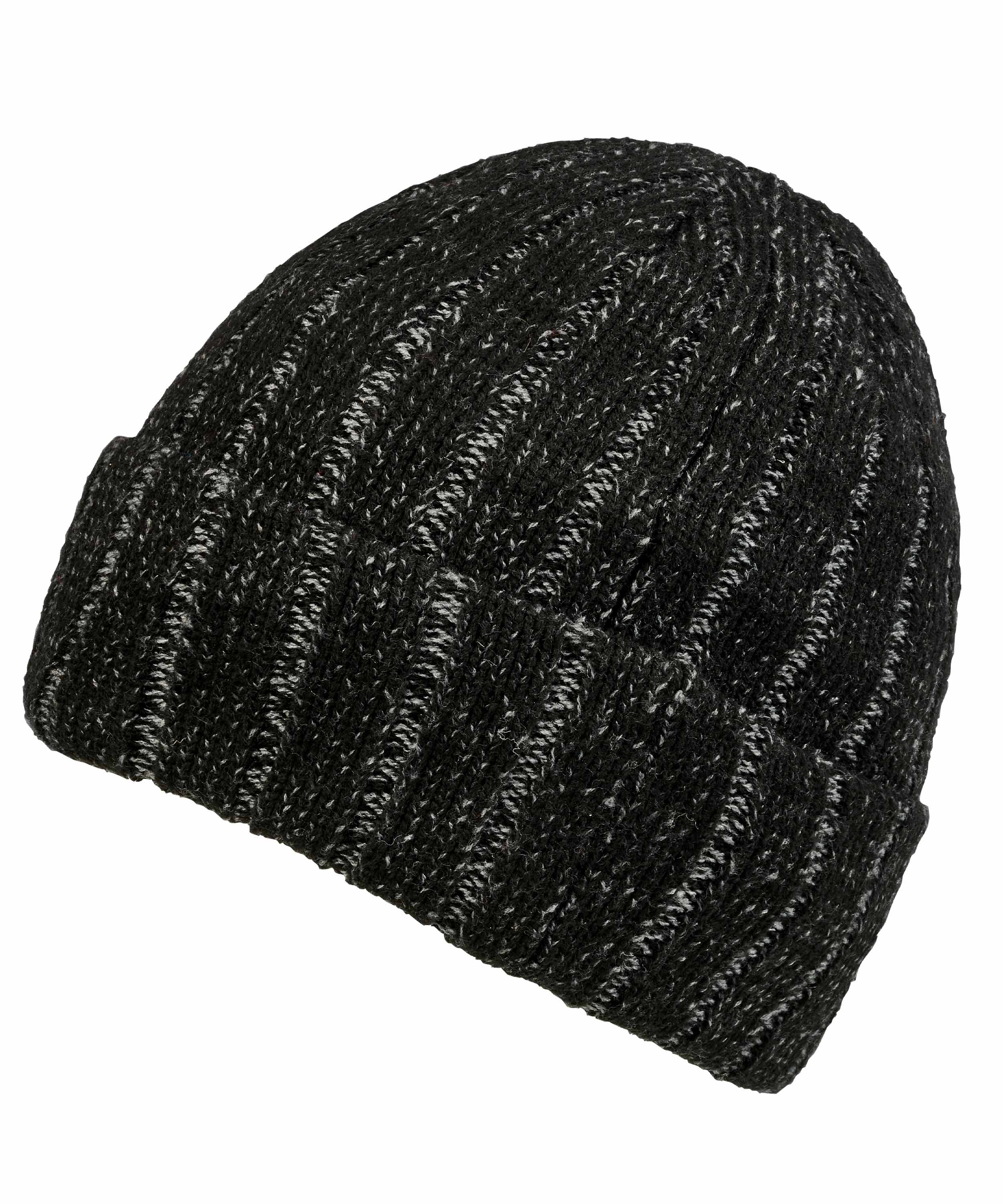 Mütze Bachs schwarz-meliert