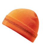 Strickmütze neonorange