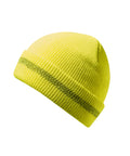 Strickmütze neongelb