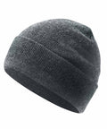 Strickmütze Basic grau