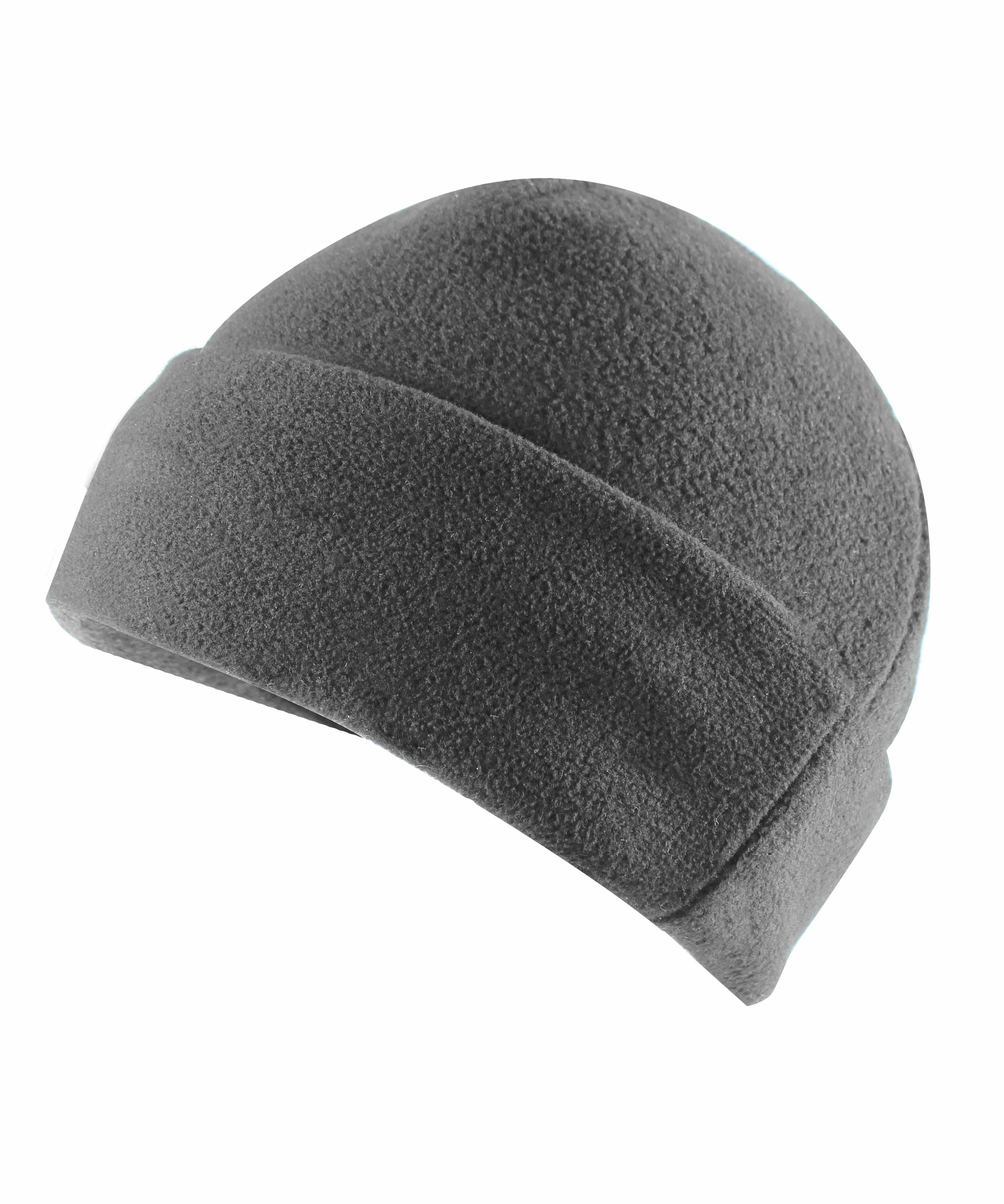 Fleece-Mütze grau