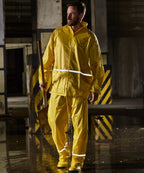 Basic Regenbundhose gelb