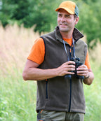Jagd Fleeceweste Wellerbach oliv