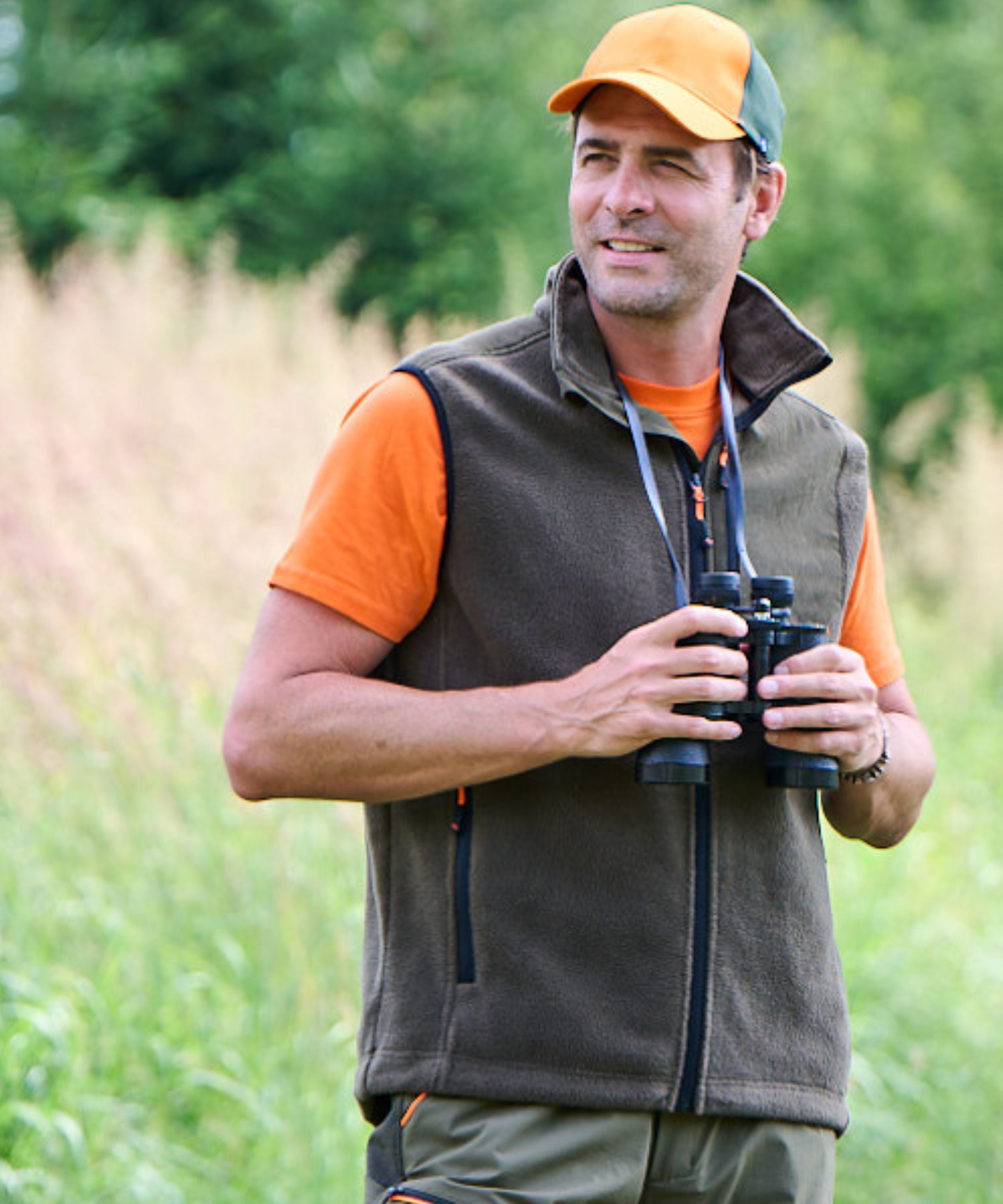 Jagd Fleeceweste Wellerbach oliv