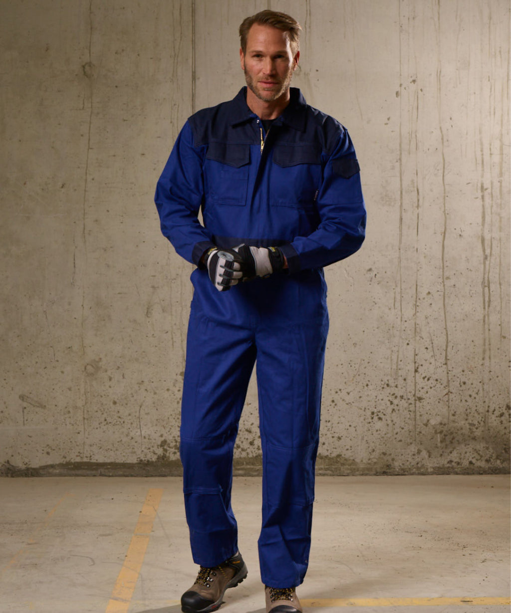 Profi Arbeitslatzhose kornblau/navy
