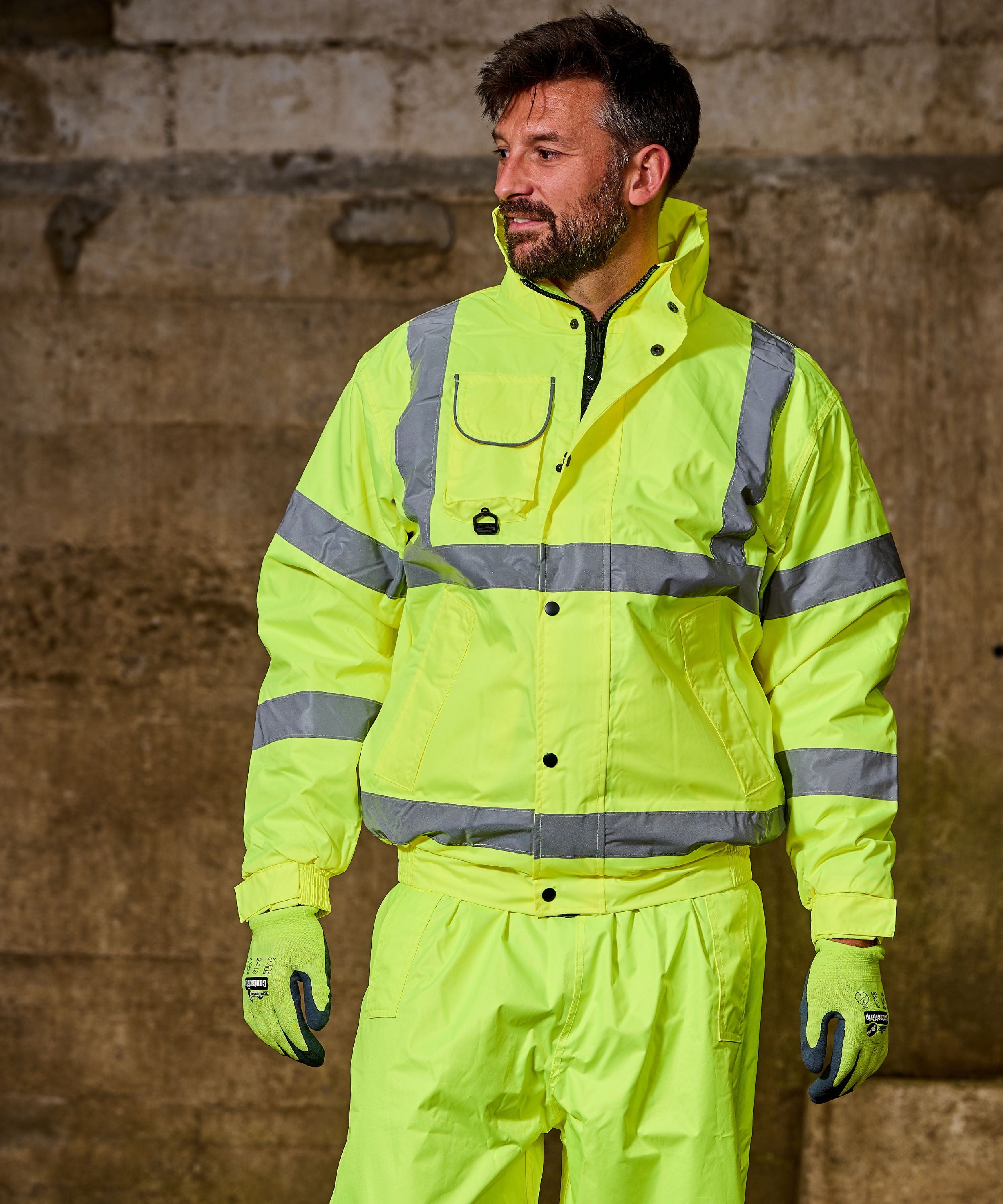Warnschutz-Blouson Basic gelb