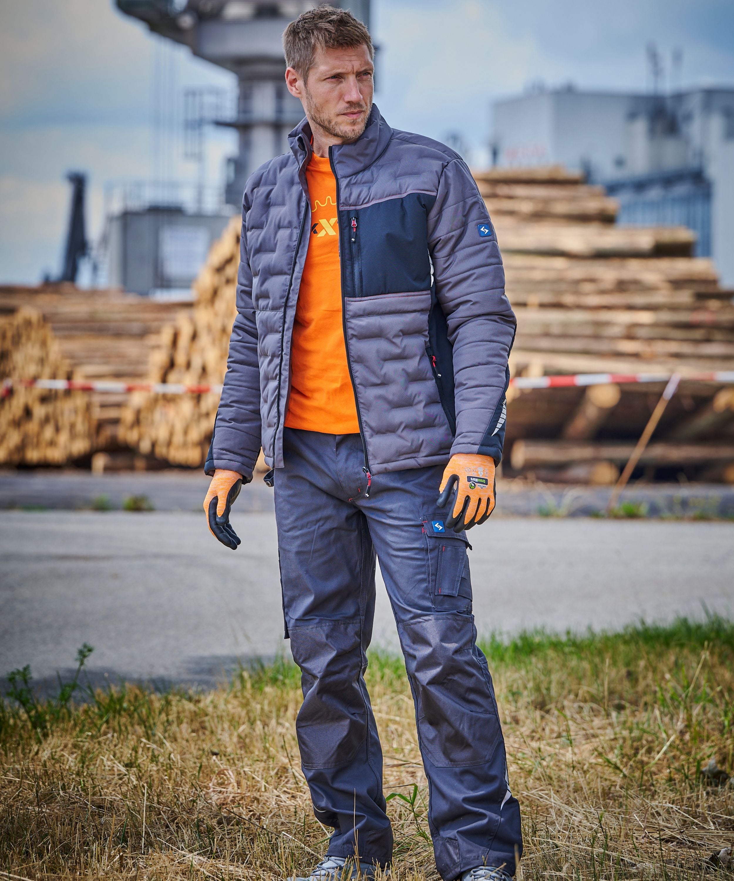 Professional Arbeitsbundhose anthrazit/schwarz