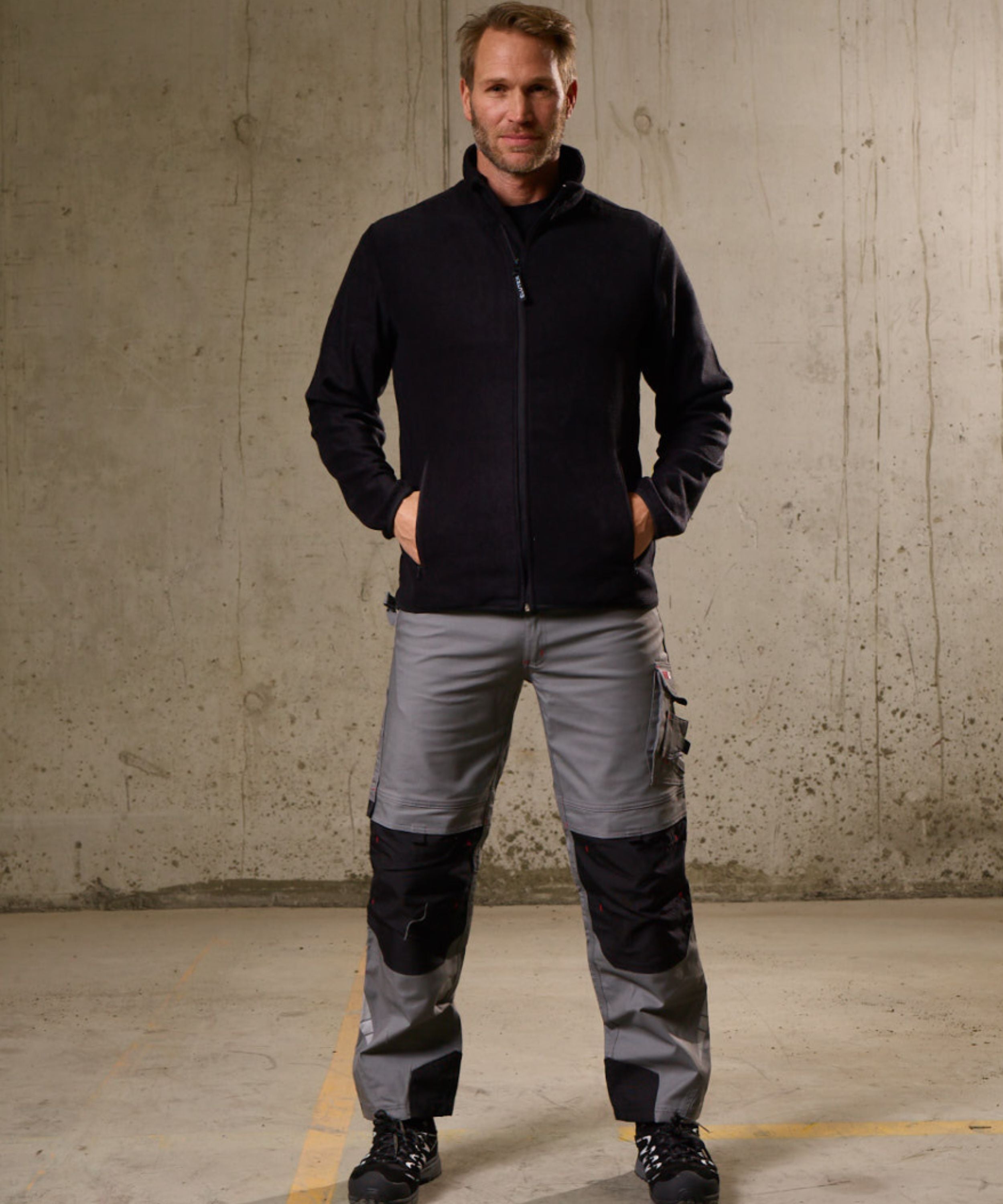 Professional Arbeitsbundhose Extreme grau