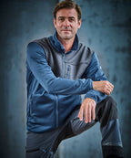 Expansible Fleecejacke ocean-titan