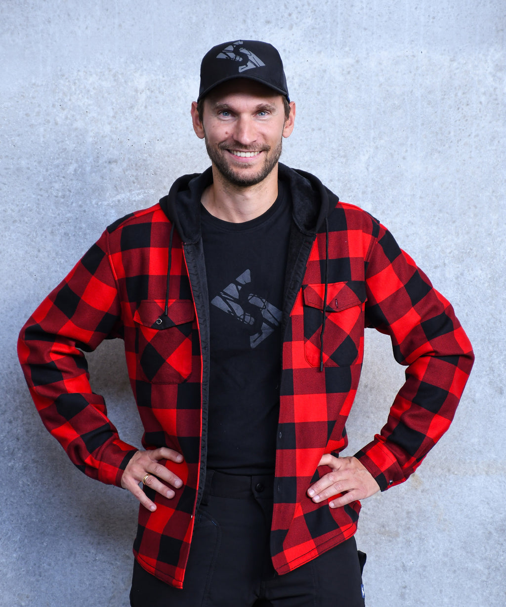 Expansible T-Shirt schwarz