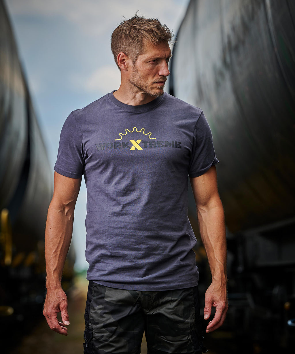 T-Shirt Work X treme anthrazit