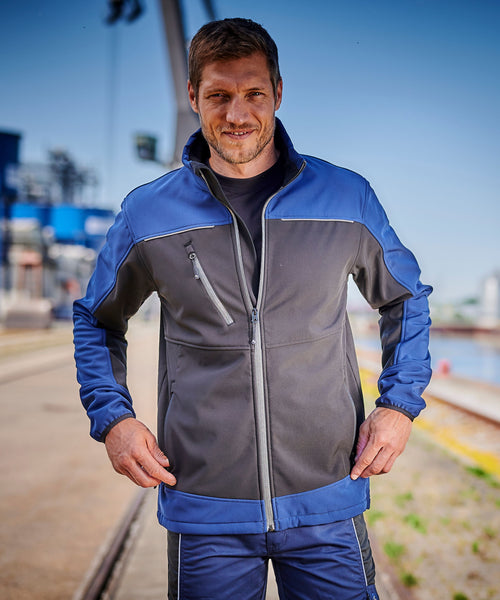 Active Softshelljacke schwarz/marine