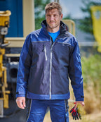 Active 3 in 1 Jacke schwarz/marine