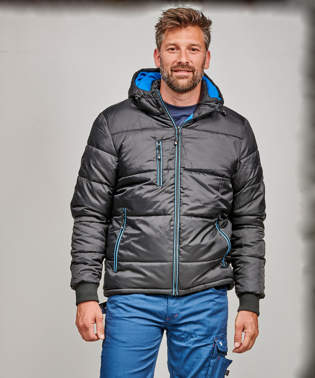 Thermojacke Bryan schwarz/blau