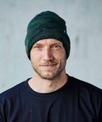 Strickmütze Camouflage anthrazit/oliv