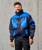 4 in 1-Pilotenblouson Nevada navy/royalblau