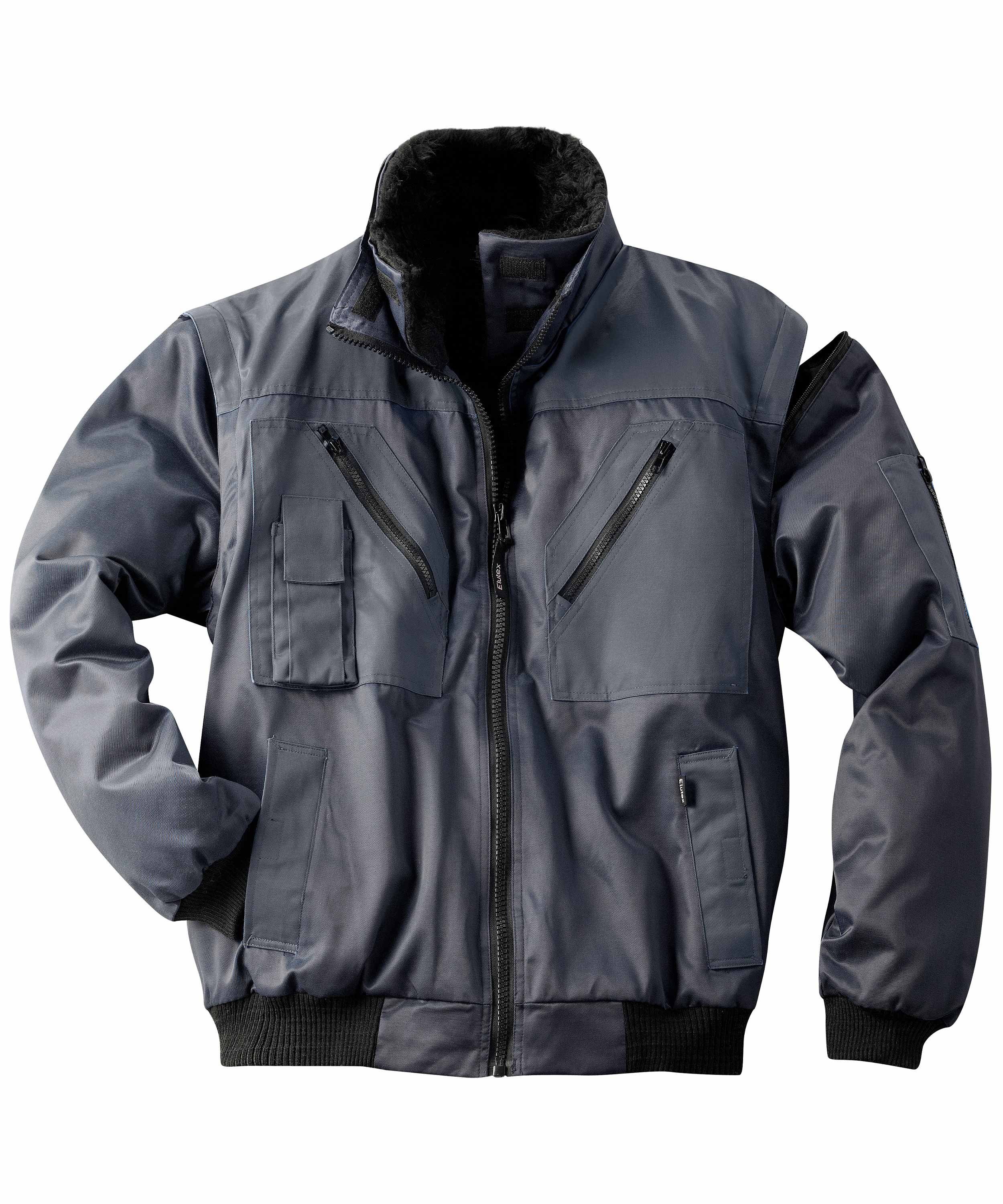 4 in 1-Pilotenblouson Nevada grau