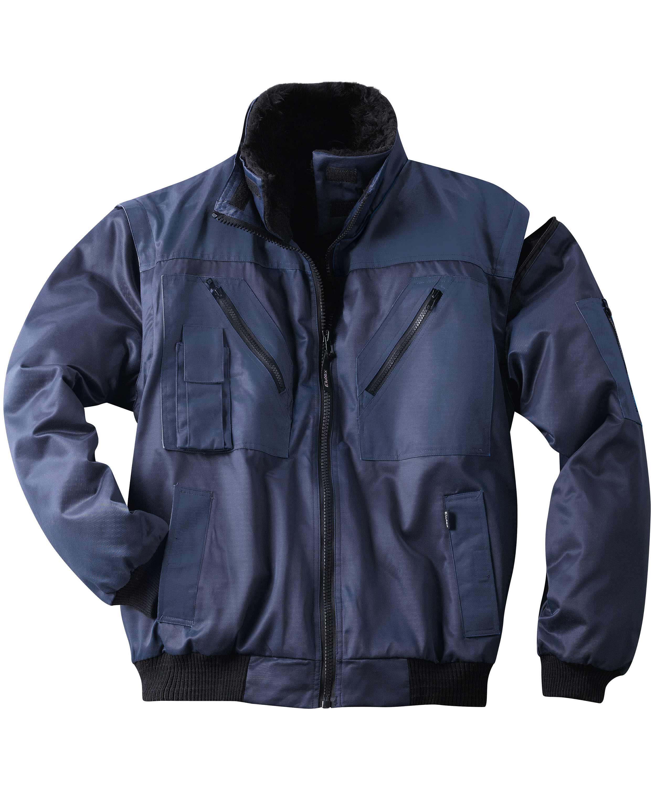 4 in 1-Pilotenblouson Nevada blau