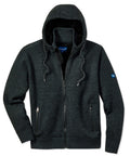 Strickjacke Schärding anthrazit/schwarz-meliert