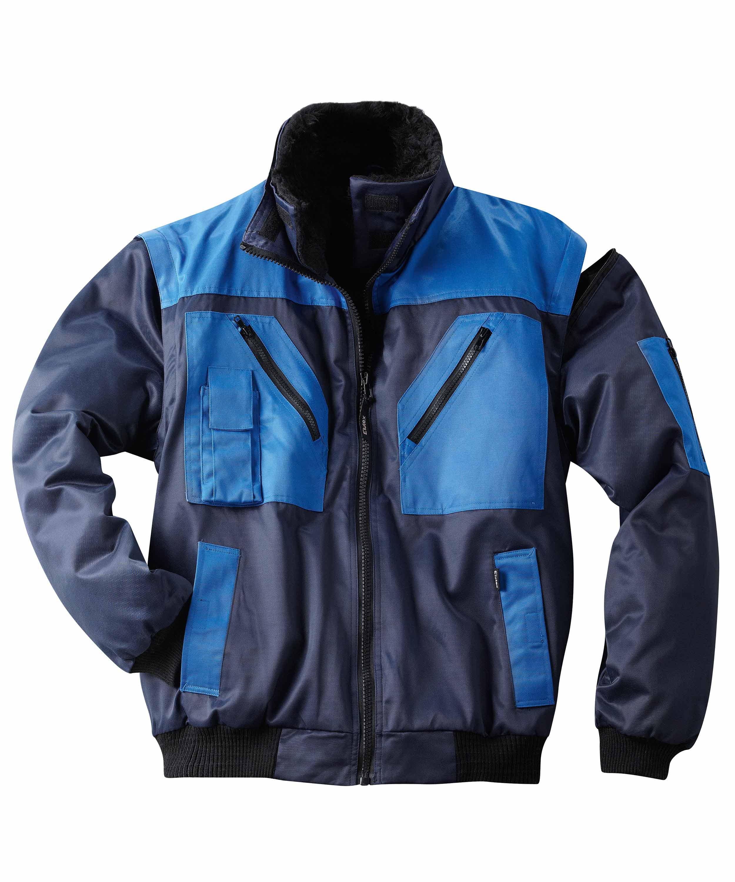 4 in 1-Pilotenblouson Nevada navy/royalblau