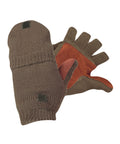 Strick-Jägerhandschuh oliv