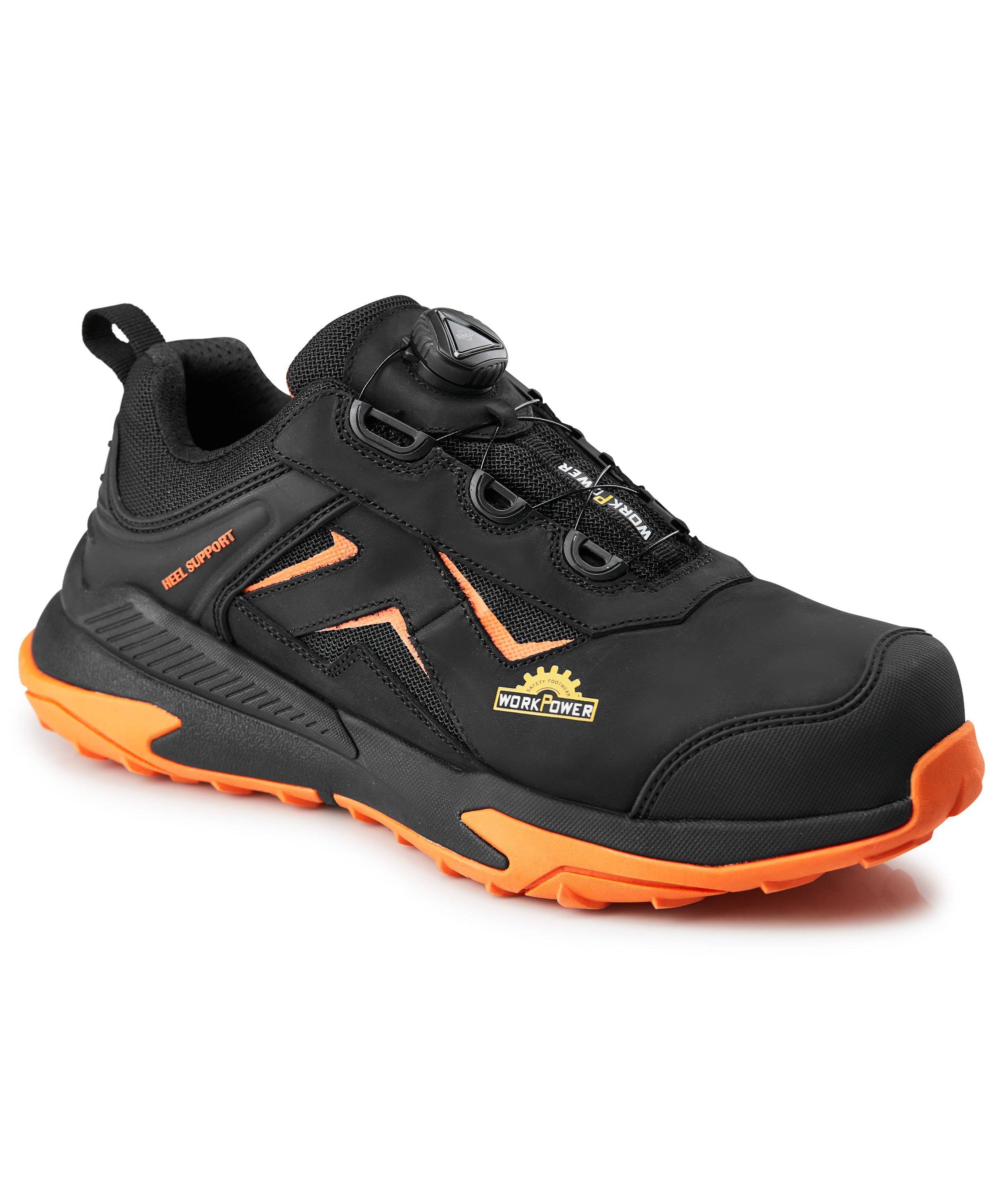 Sicherheitshalbschuh S3 Milan schwarz/orange