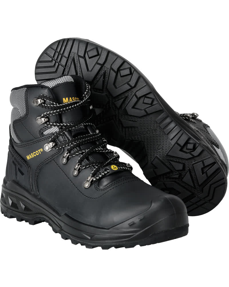 Mascot Sicherheitsstiefel Footwear industry Elbrus Schwarz/Gelb