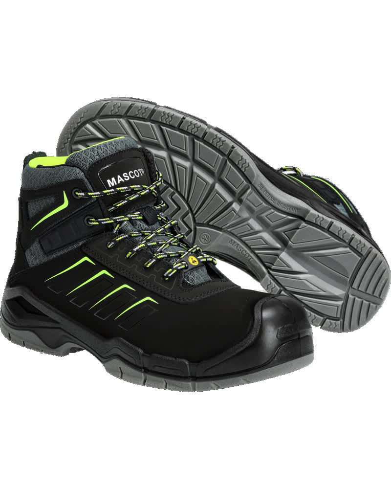 Mascot Sicherheitsstiefel Footwear fit Bimberi Peak Schwarz