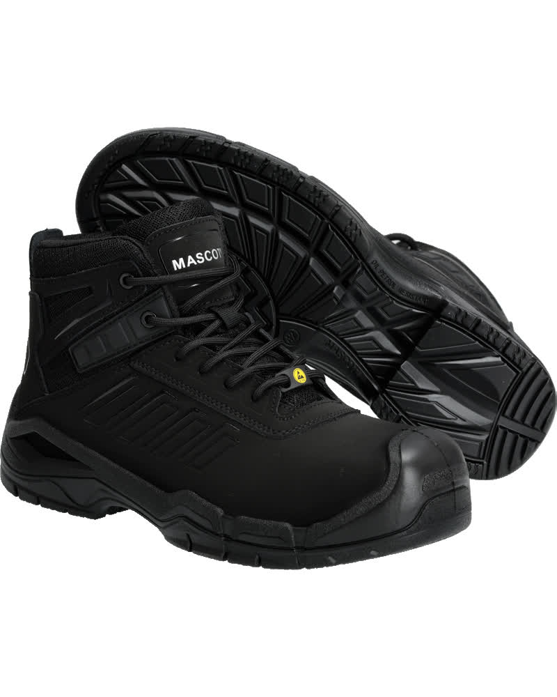 Mascot Sicherheitsstiefel Footwear fit Trivor Schwarz