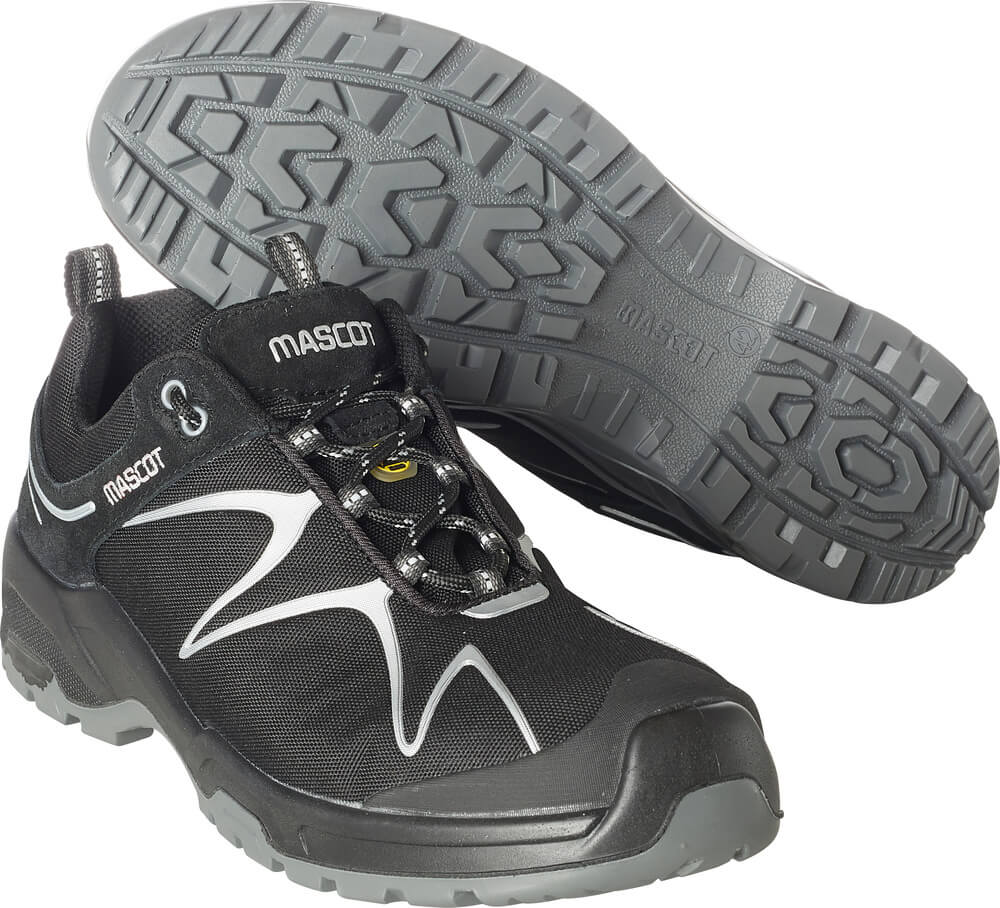 Mascot Sicherheitshalbschuh Footwear flex Schwarz/Silber