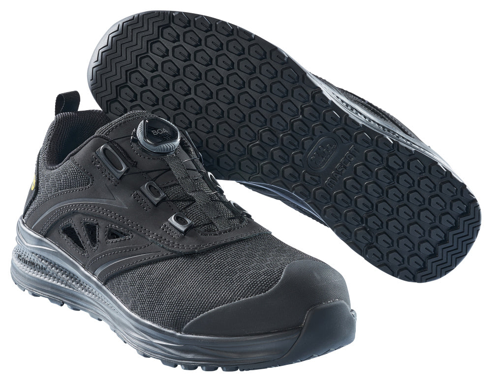 Mascot Sicherheitssandale Footwear carbon Schwarz/Schwarz