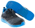 Mascot Sicherheitssandale Footwear carbon Schwarz/Kornblau