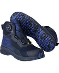 Mascot sicherheitsstiefel S3S BOA Accelerate Footwear accelerate Schwarzblau/Azurblau