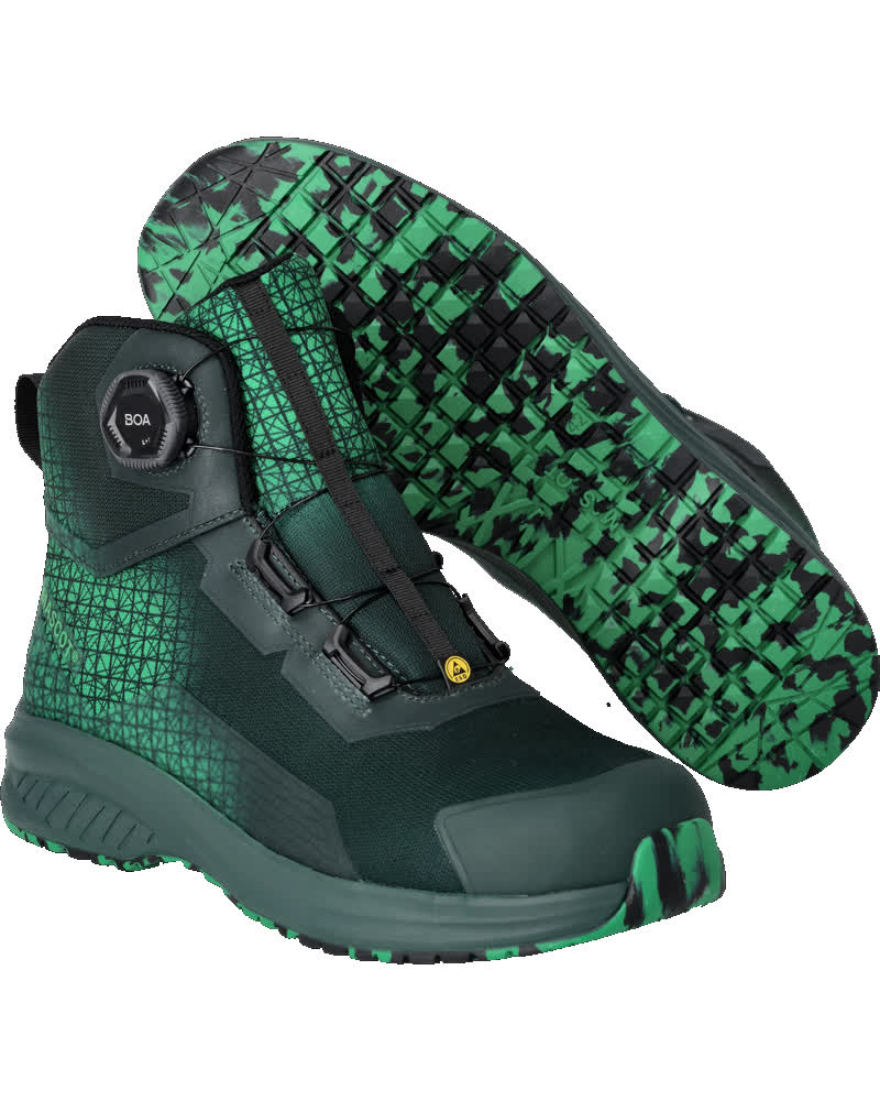 Mascot sicherheitsstiefel S3S BOA Accelerate Footwear accelerate Grün/Grasgrün