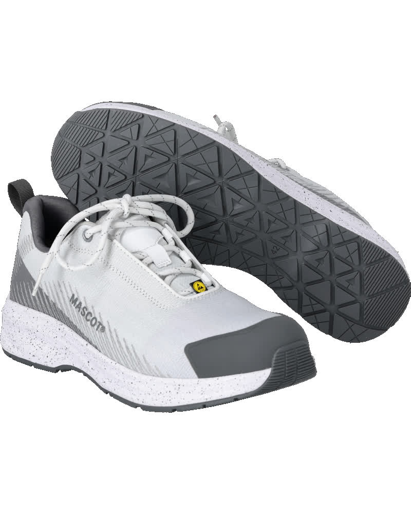 Mascot Sicherheitshalbschuh S1PS Customized Footwear customized Weiß/Anthrazitgrau