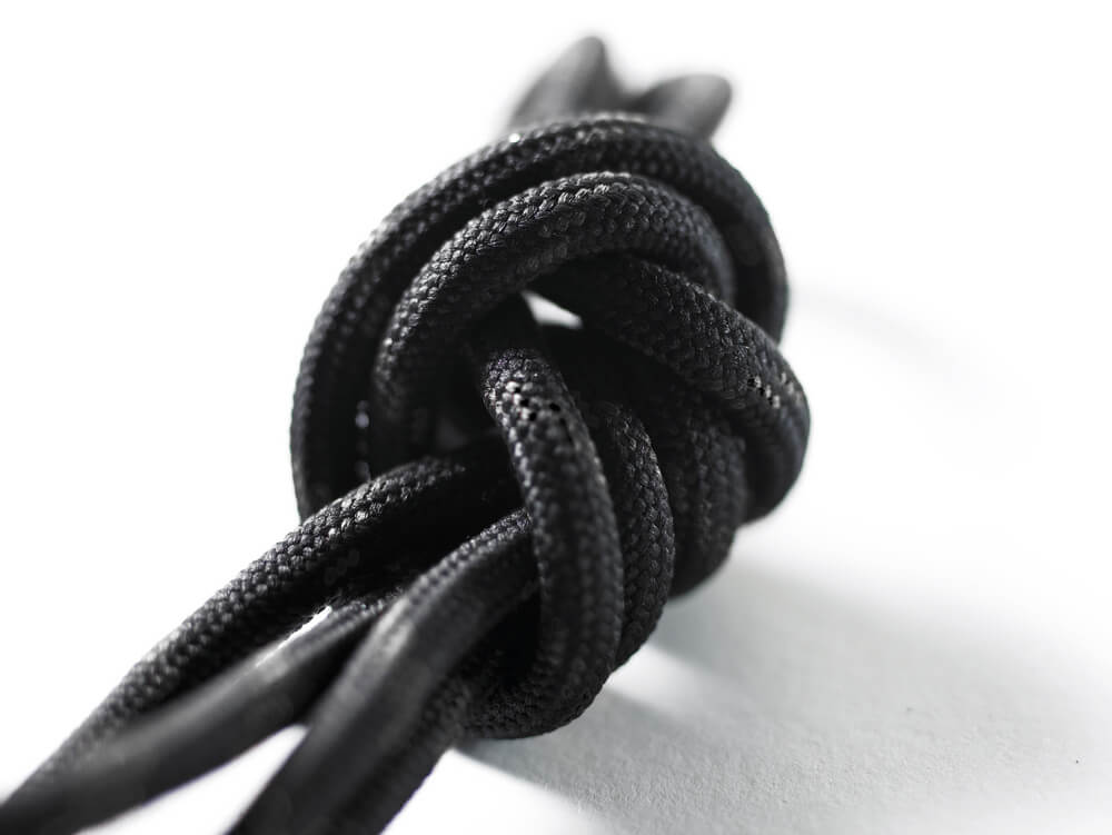 Mascot Schnürsenkel Footwear accessories Pollux Schwarz/Schwarz