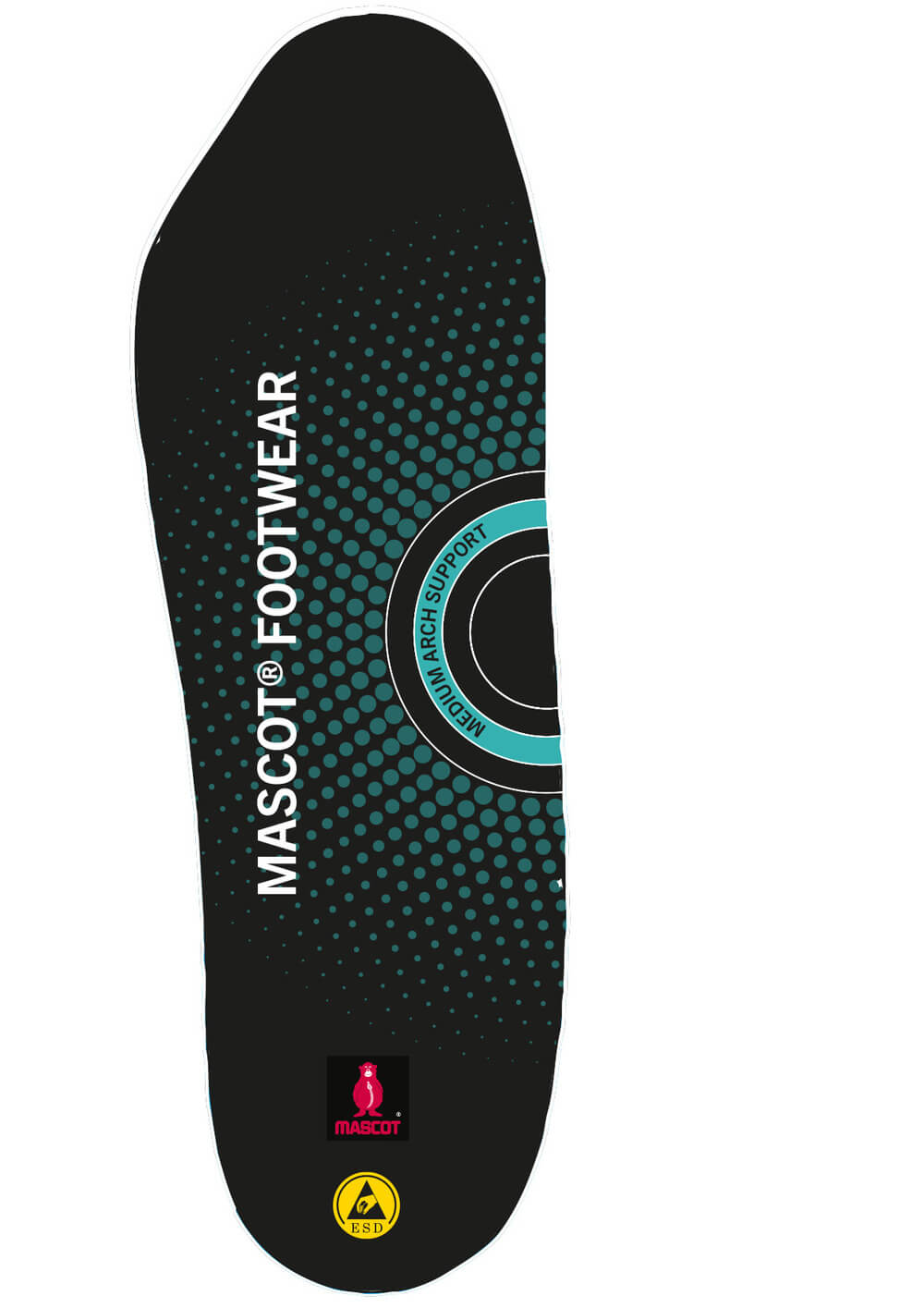 Mascot Einlegesohlen Footwear accessories Schwarz