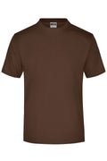 James & Nicholson Rundhals T-Shirt brown