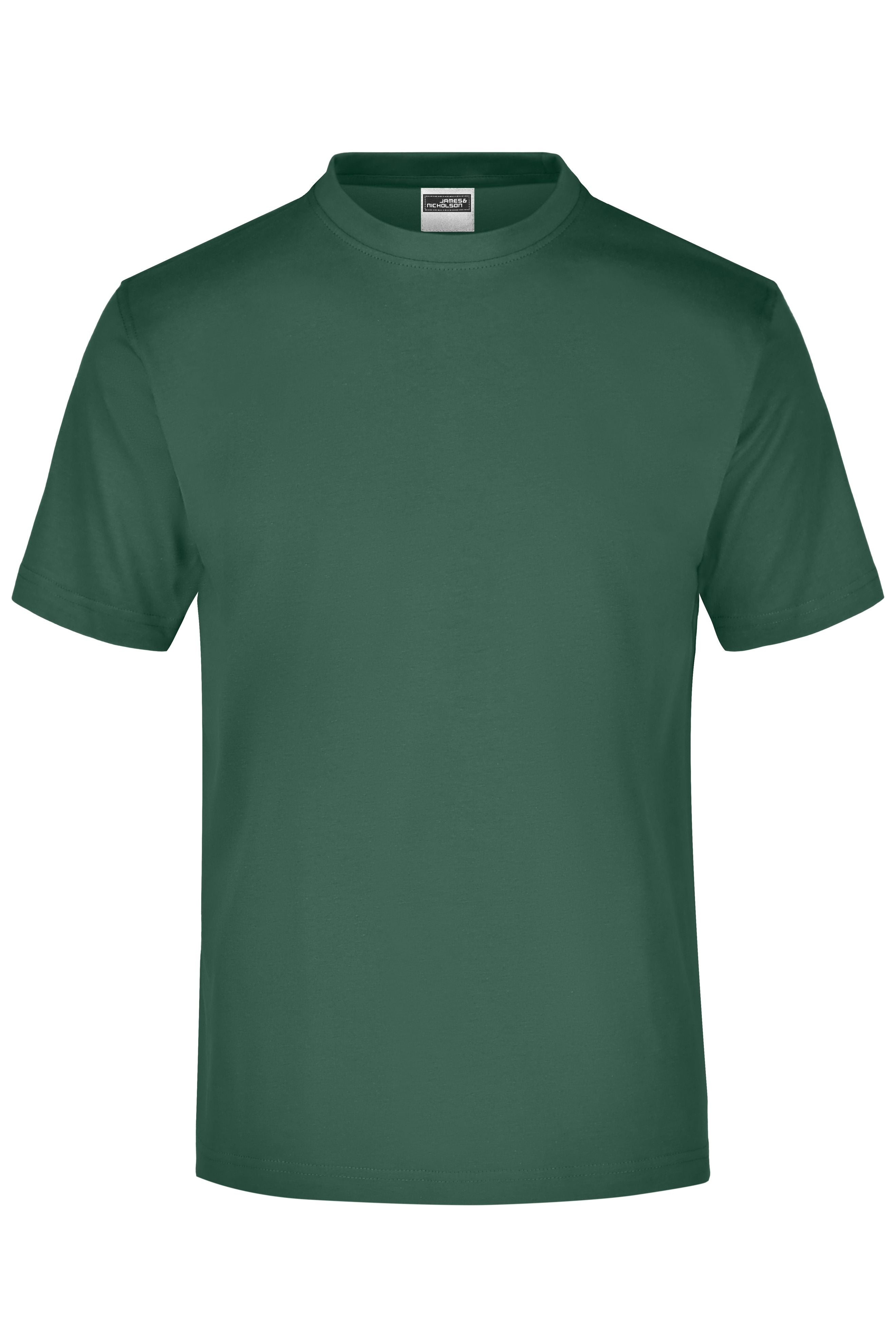 James & Nicholson Rundhals T-Shirt dark-green