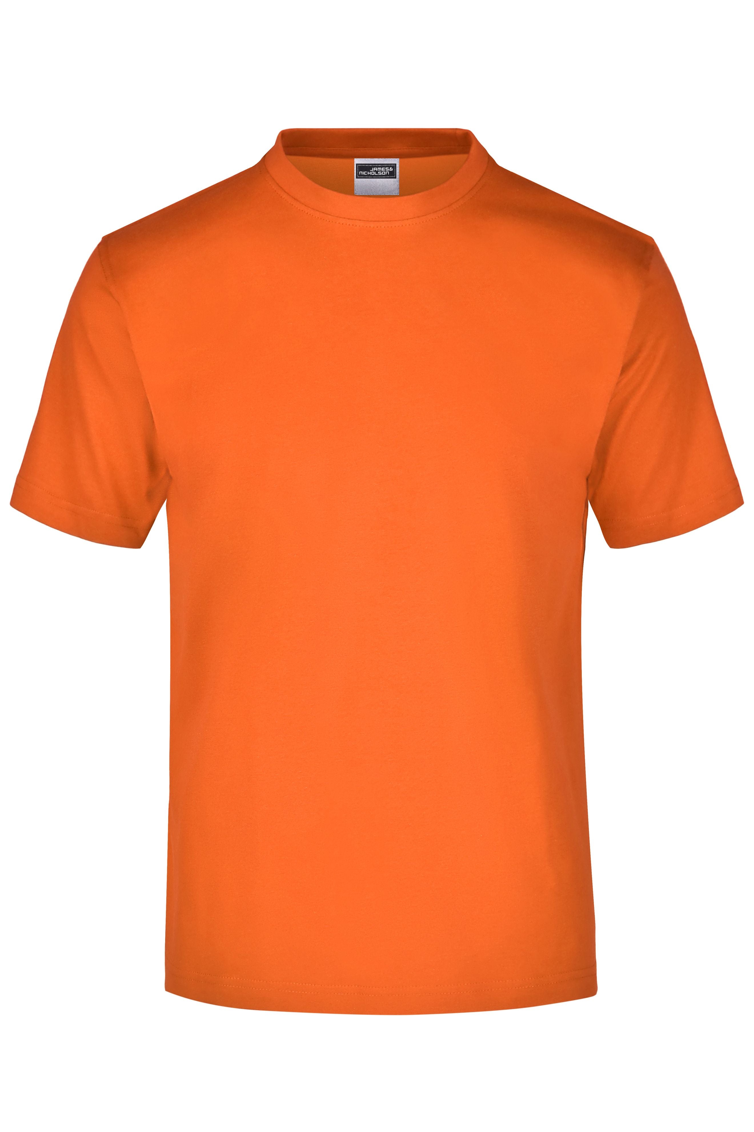 James & Nicholson Rundhals T-Shirt dark-orange