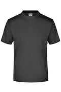 James & Nicholson Rundhals T-Shirt graphite