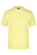 James & Nicholson Rundhals T-Shirt light-yellow