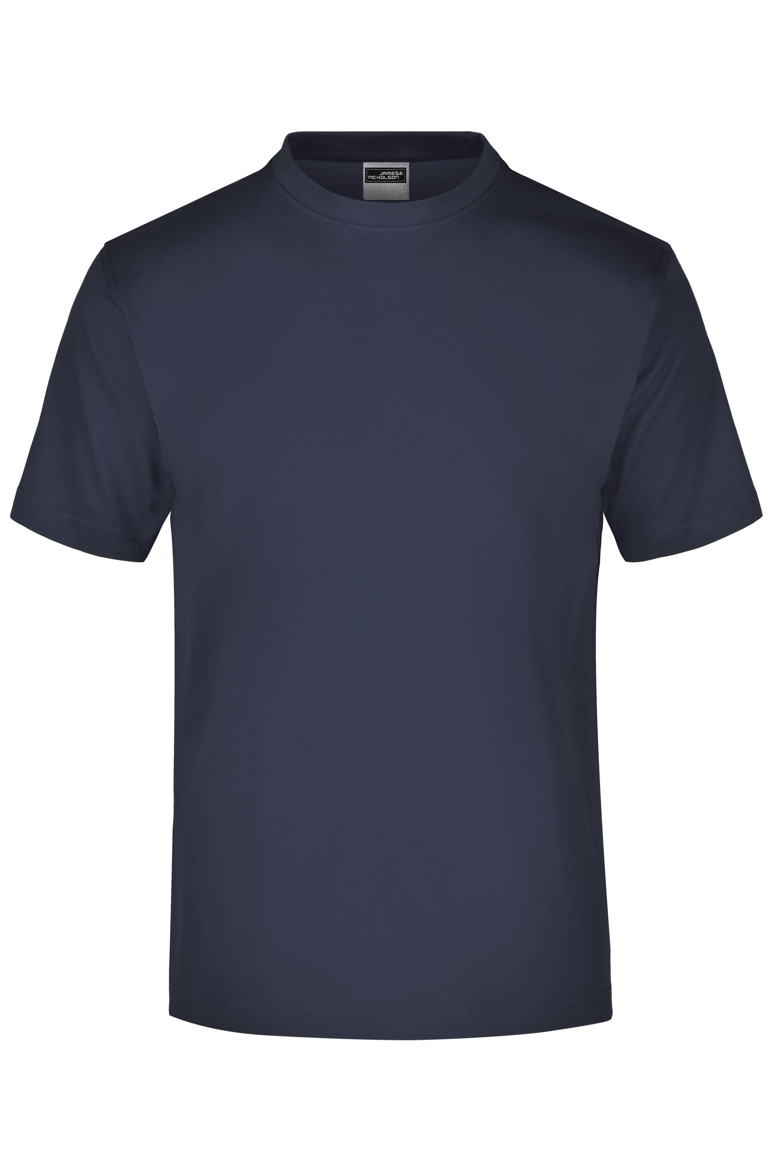 James & Nicholson Rundhals T-Shirt navy