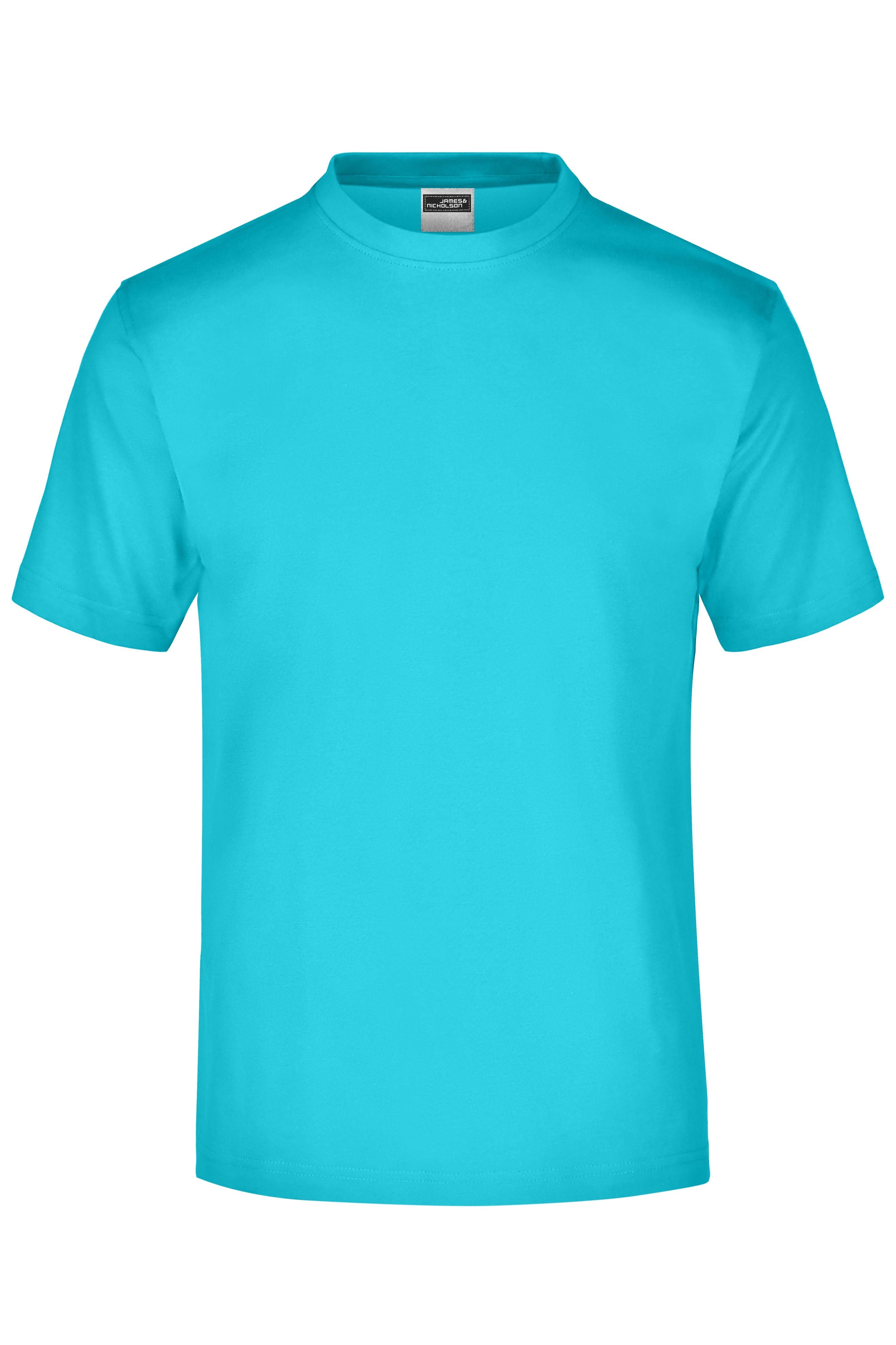 James & Nicholson Rundhals T-Shirt pacific