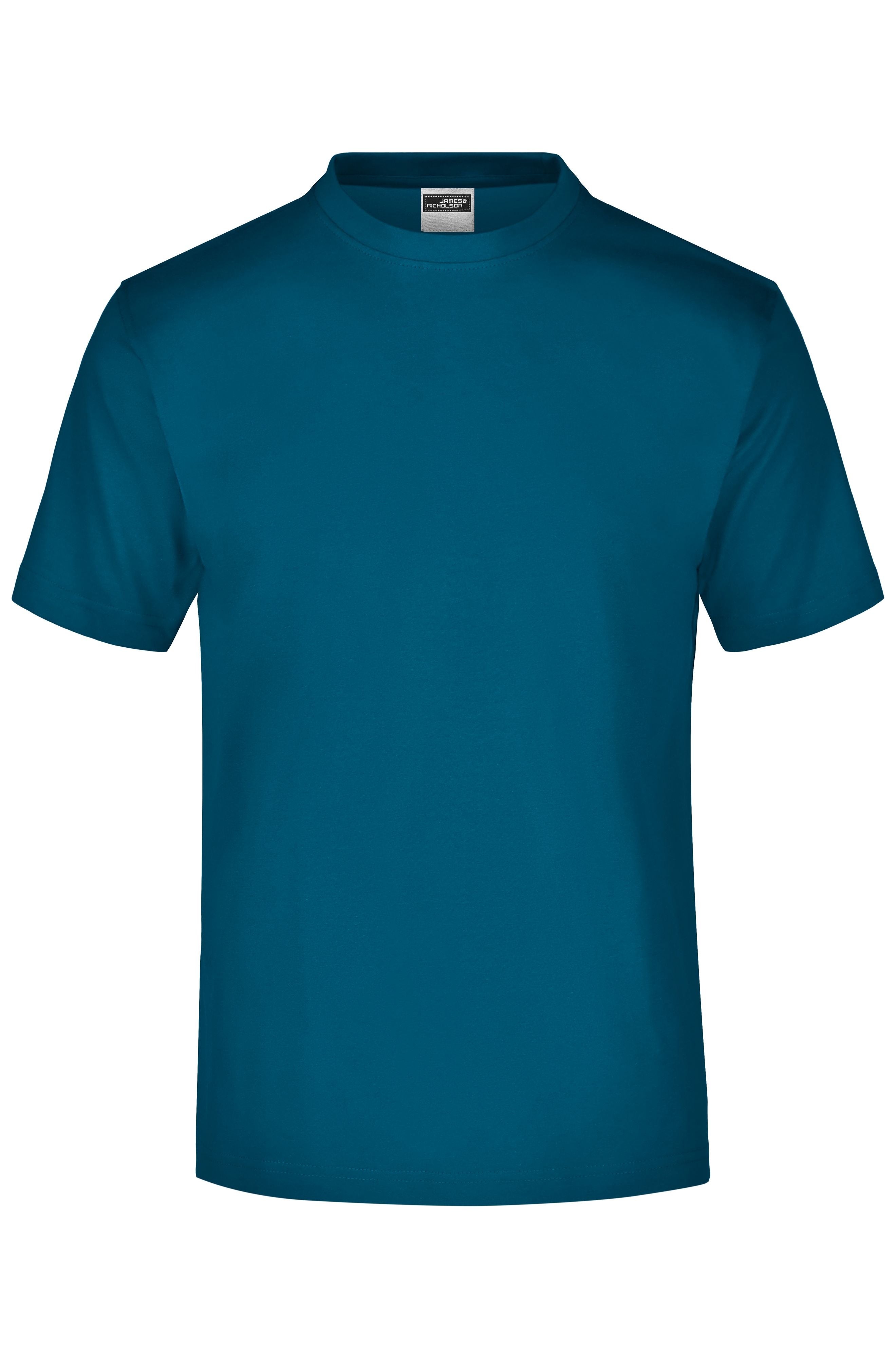 James & Nicholson Rundhals T-Shirt petrol