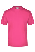 James & Nicholson Rundhals T-Shirt pink