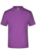 James & Nicholson Rundhals T-Shirt purple
